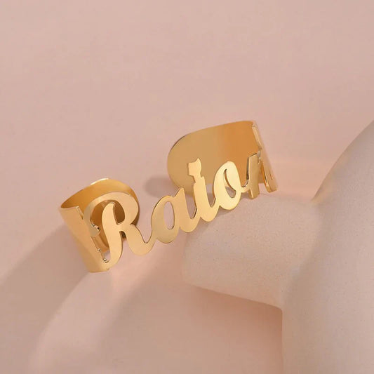 Personalised Luxury Cuff Name Bangle