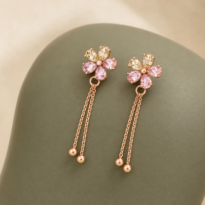 Whispering Drop Earrings macro detail