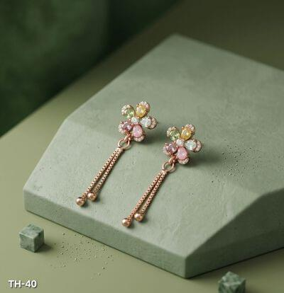 Whispering Drop Earrings by AuraZ